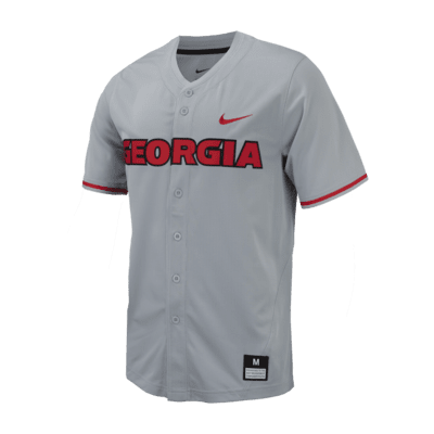 Jersey de béisbol universitario Nike Replica para hombre Georgia