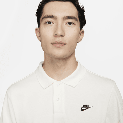 Nike Club Men's Long-Sleeve Knit Polo