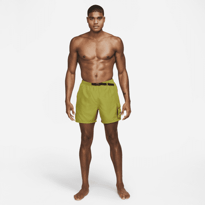 Nike Men's 5" Belted Packable Swim Trunks