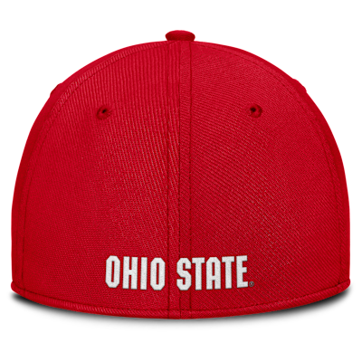 Ohio State On-Field Rise Swoosh Men's Nike Dri-FIT College Hat