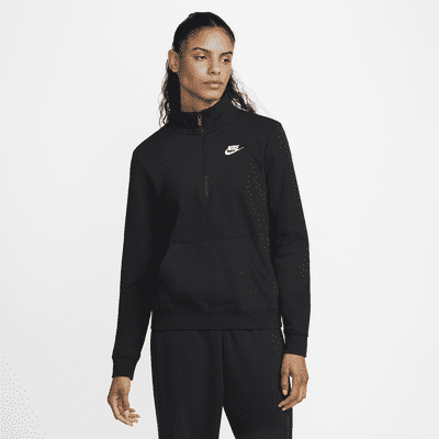 Sudadera de medio cierre para mujer Nike Sportswear Club Fleece