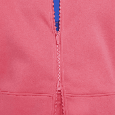 Nike Sportswear Club Fleece Big Kids' Oversized Full-Zip Hoodie