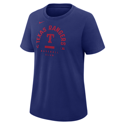 Texas Rangers Authentic Collection Early Work Women's Nike Dri-FIT MLB T-Shirt