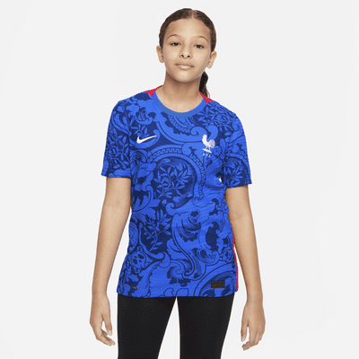 FFF 2022 Vapor Match Home Older Kids' Football Shirt. Nike UK