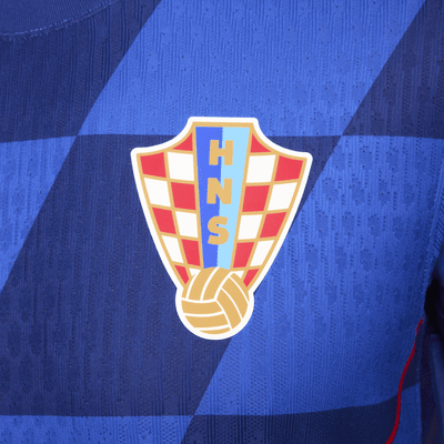 Horvátország 2024/25 Match idegenbeli Nike Dri-FIT ADV eredeti, rövid ujjú férfi futballmez