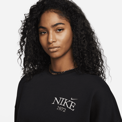 Nike Sportswear Phoenix Fleece Women's Oversized Cropped Crew-Neck Sweatshirt