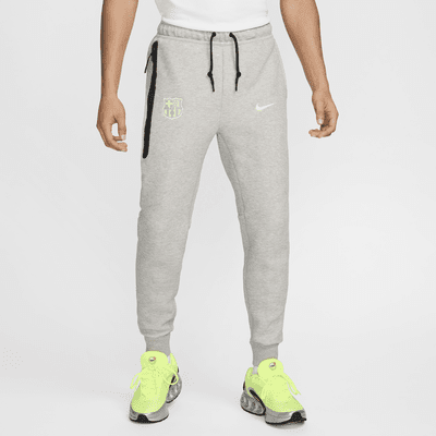 Męskie joggery piłkarskie Nike FC Barcelona Tech Fleece