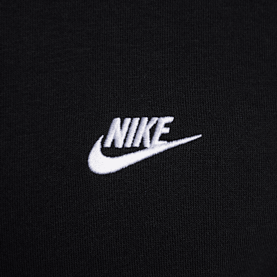 Sweat oversize à col ras-du-cou en Fleece Nike Sportswear Club pour homme