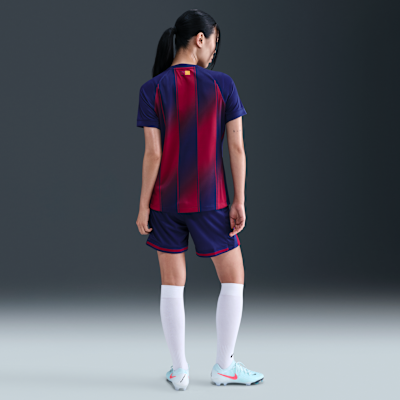 Fotbollströja FC Barcelona 2025/26 Stadium (hemmaställ) Nike Dri-FIT Replica för kvinnor