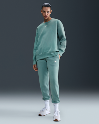Женские  Nike Sportswear Phoenix Fleece Mid-Rise Sweatpants