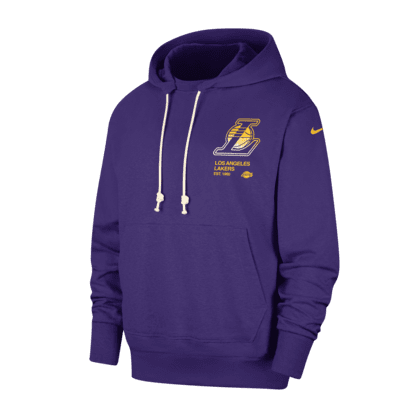 Los Angeles Lakers Standard Issue Courtside Men's Nike Dri-FIT Hoodie