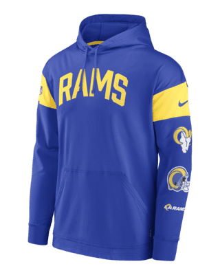 Nike Dri-FIT Athletic Arch Jersey (NFL Los Angeles Rams) Men's Pullover  Hoodie.