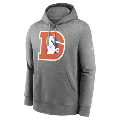 Denver Broncos Rewind Club Men's Nike NFL Pullover Hoodie.