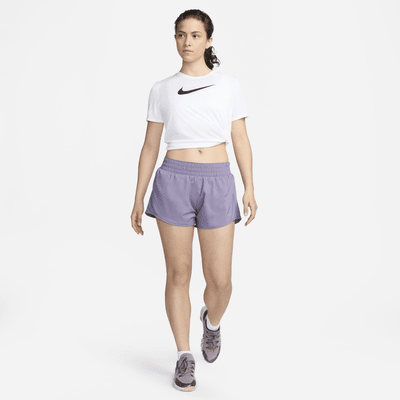 Shorts con forro de ropa interior Dri-FIT de tiro medio de 8 cm para mujer Nike One