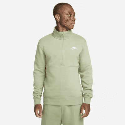 Nike Sportswear Club Men's Brushed-Back 1/2-Zip Pullover