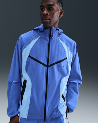 Мужская куртка Nike Tech Dri-FIT Woven Color-Block Windrunner Loose для бега