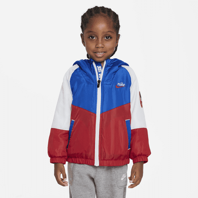 Nike Fleece-Lined Windbreaker Toddler Jacket. Nike.com