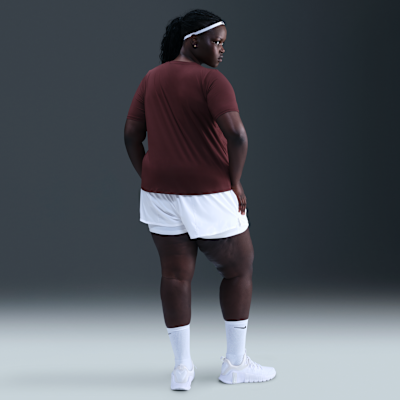 Haut à manches courtes Nike One Classic Dri-FIT pour femme (grande taille)