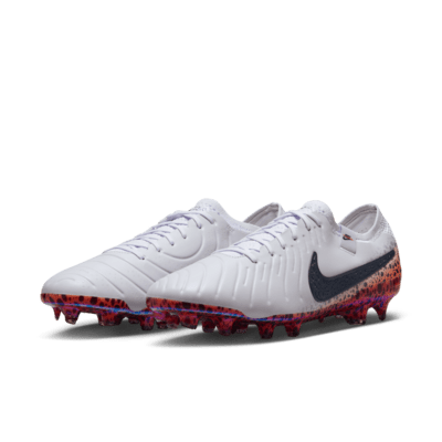 รองเท้าสตั๊ดฟุตบอลไม่หุ้มข้อ FG Nike Tiempo Legend 10 Elite Electric