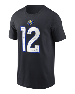 Мужская футболка Puka Nacua Los Angeles Rams Rivalries Collection Nike NFL