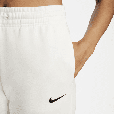 Pants de entrenamiento de tiro medio para mujer Nike Sportswear Phoenix Fleece