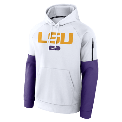 LSU Tigers Fitness Men’s Nike Therma College Pullover Hoodie