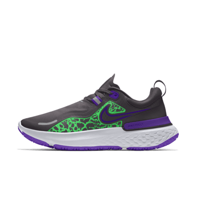 Nike React Miler Shield By You Men's Weatherized Road Running Shoes