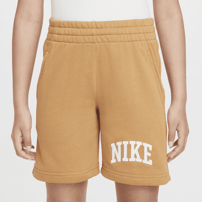 Nike Sportswear Club Big Kids' French Terry Shorts