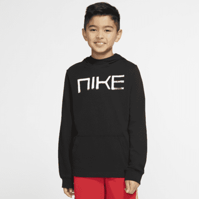 Nike Sportswear Big Kids’ (Boys’) Jersey Pullover Hoodie. Nike.com