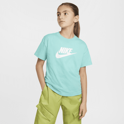 Playera para niña talla grande Nike Sportswear