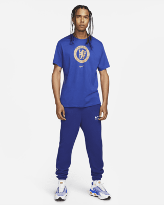 Chelsea F.C. Crest Women's Football T-Shirt. Nike LU