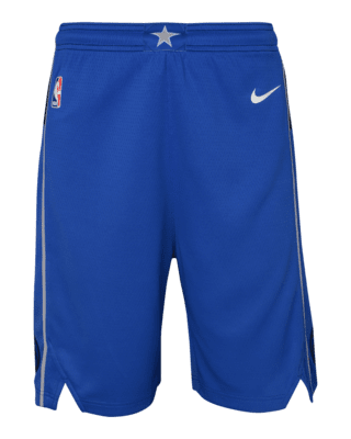 Подростковые шорты Dallas Mavericks Icon Edition Big Kids' Nike Dri-FIT NBA Swingman Shorts