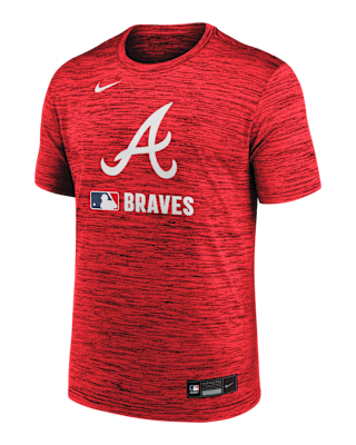 Мужская футболка Atlanta Braves Authentic Collection Velocity Nike Dri-FIT MLB