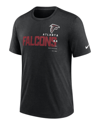 Nike NFL Team Apparel Men's Atlanta Falcons Black Short Sleeve