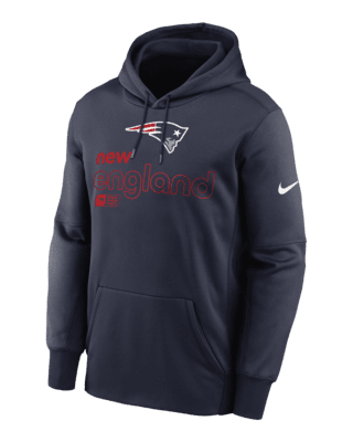 Мужское худи New England Patriots Men’s Nike Therma NFL Pullover Hoodie