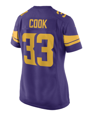 Youth Nike Dalvin Cook Purple Minnesota Vikings Game Jersey Size: Large