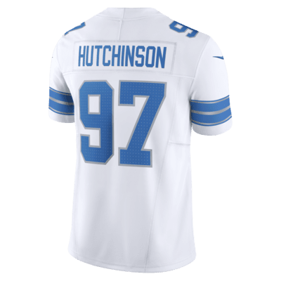 Aidan Hutchinson Detroit Lions Men's Nike Dri-FIT NFL Limited Football Jersey