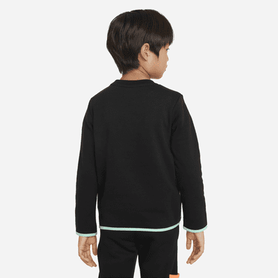 Nike Sportswear Illuminate Fleece Crew Little Kids' Top. Nike JP