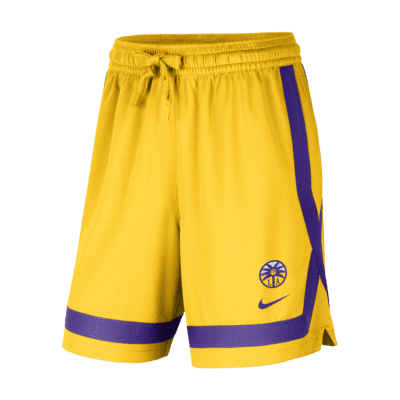 Shorts de entrenamiento para mujer Nike Dri-FIT WNBA Los Angeles Sparks