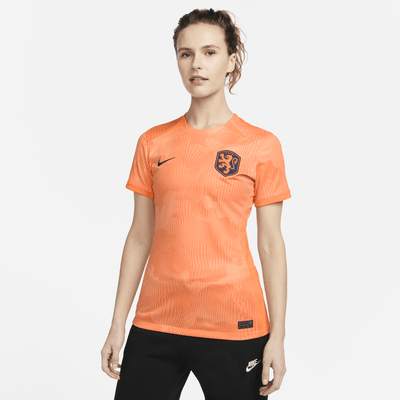 Jersey de fútbol Nike Dri-FIT de los Países Bajos local 2023 Stadium para mujer