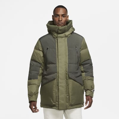 mens long nike coat
