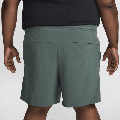 Alsidige Nike Unlimited-Dri-FIT-shorts (18 cm) uden for til mænd