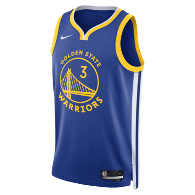 Jersey Nike Dri-FIT de la NBA Swingman para hombre Golden State Warriors Icon Edition 2022/23