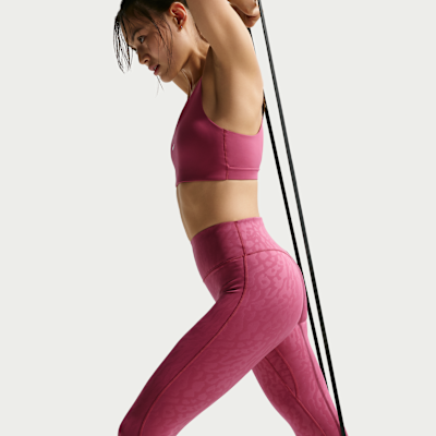 Nike Universa Women's High-Waisted 7/8 Leggings with No Front Seam