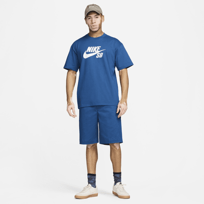 Playera de skateboarding con logotipo para hombre Nike SB