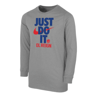OL Reign Big Kids' (Boys') Nike Soccer Long-Sleeve T-Shirt. Nike.com