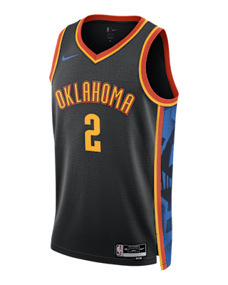 Мужские джерси Shai Gilgeous-Alexander Oklahoma City Thunder 2024/25 City Edition Nike Dri-FIT NBA Swingman Jersey