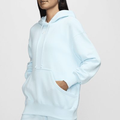 Nike Sportswear Phoenix Fleece túlméretezett, kapucnis, belebújós női pulóver