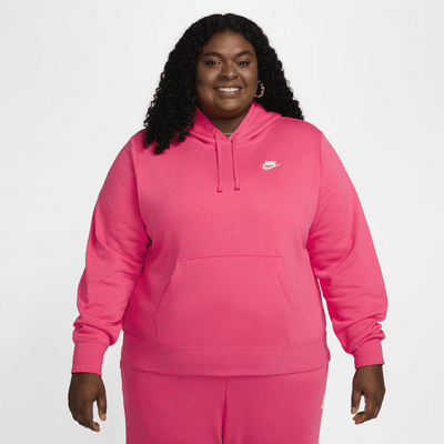 Nike Sportswear Club Fleece Women's Pullover Hoodie (Plus Size)