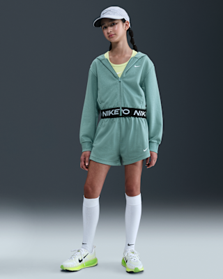 Детские шорты Nike Pro Fleece Big Kids' (Girls') Dri-FIT Shorts